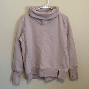 Athleta pink/purple turtle neck sweatshirt